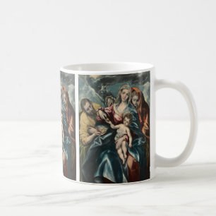 Die Heilige Familie mit Maria Magdalena von El Gre Kaffeetasse