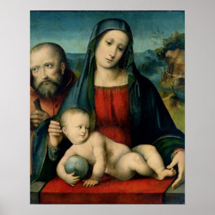 Die heilige Familie Poster