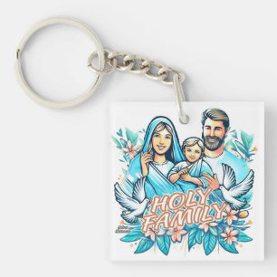 Die heilige Familie Schlüsselanhänger