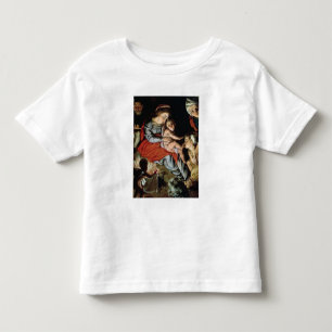 Die heilige Familie um ein Feuer, c.1532-33 Kleinkind T-shirt
