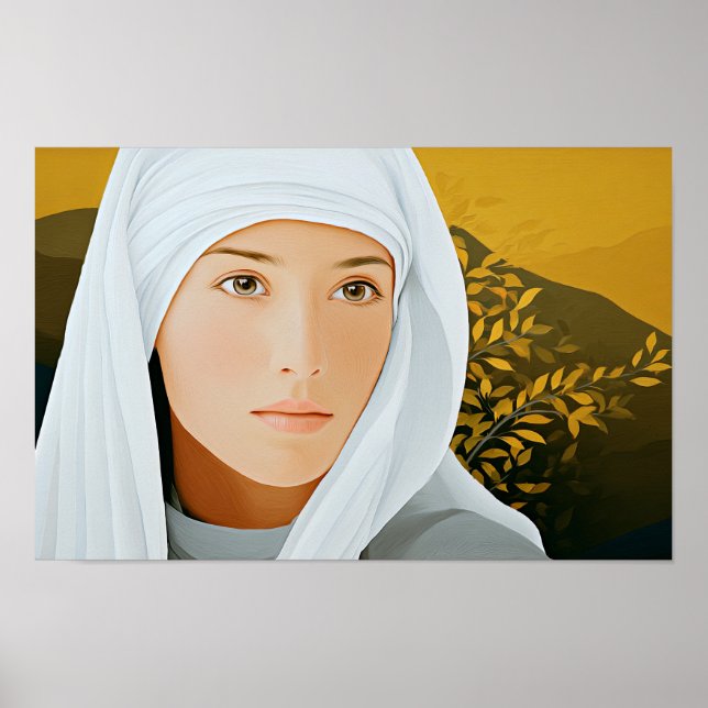 Die heilige Franziska von Rom: Ein Herz für den Di Poster (Vorne)