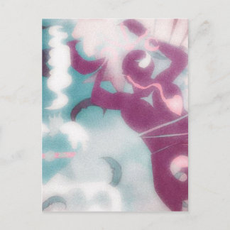 Die heilige Frau Postkarte