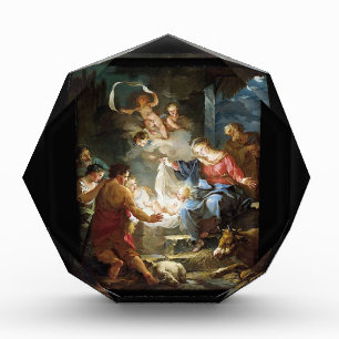 Die heilige Geburt Christi in Bethlehem Fotoblock