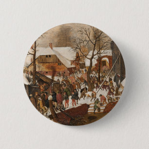 Die Heilige Krippe der Renaissance Button