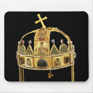 Die heilige Krone von Ungarn, 11.-1. Jahrhundert Mousepad