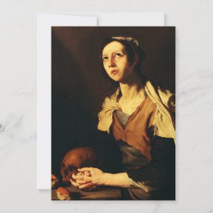 Die Heilige Maria von Ägypten von Jusepe de Ribera Einladung