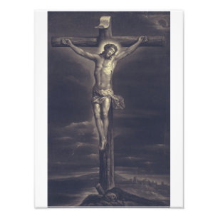 Die Heilige Passion Schwarz-Weiß-Fine-Art Fotodruck
