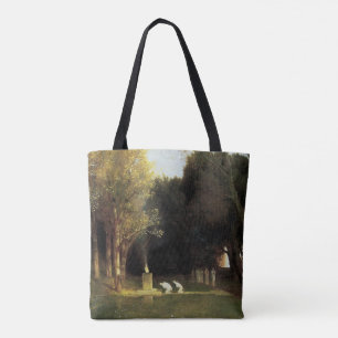Die Heilige Tanne von Arnold Böcklin, Vintage Art