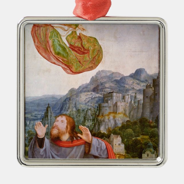 Die heilige Verwandtschaft oder der Altarpiece von Silbernes Ornament (Vorne)