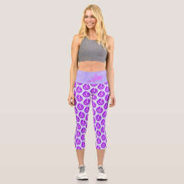 Die Heilige Violette Flamme - Ich Bin Capri Leggings