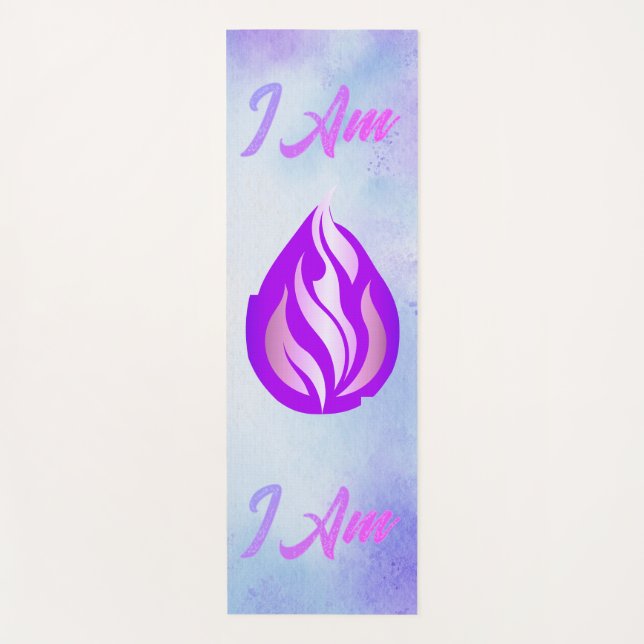 Die Heilige Violette Flamme - Ich Bin Yogamatte (Vorderseite)