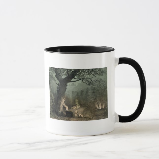 Die heilige Waldung der Druiden Tasse (Rechts)