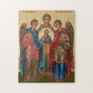 Die heiligen Erzengel orthodoxe christliche Ikone Puzzle