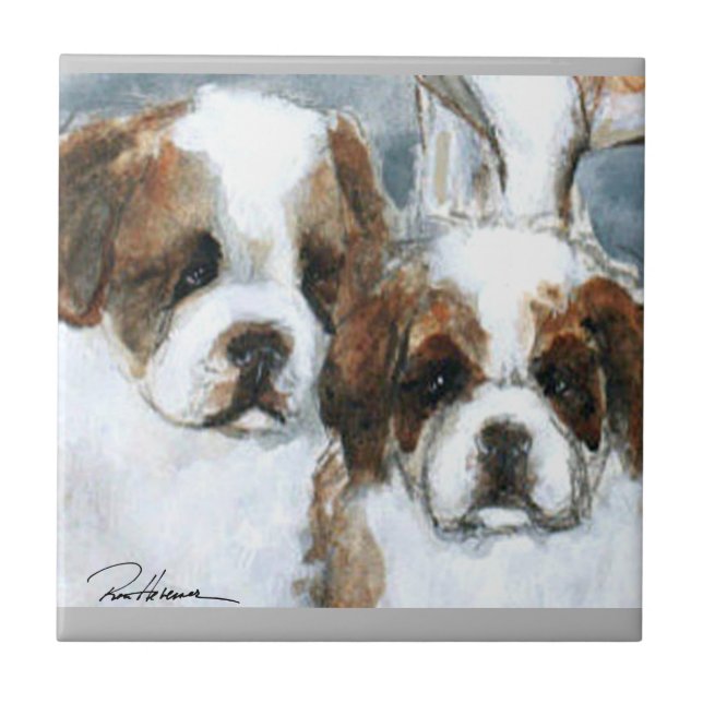 Die Heiligen. . . Fliese (Vorderseite)