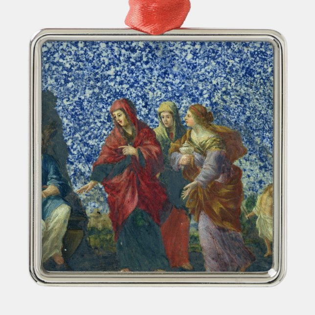 Die heiligen Frauen am Grab Ornament Aus Metall (Vorne)