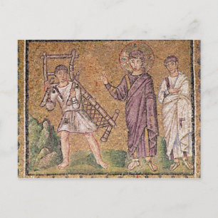 Die Heilung des Paralytischen von Capernaumx Postkarte