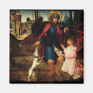 Die Heilung von Saint Roch Magnet