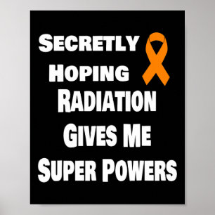 Die heimlich erhoffte Strahlung gibt mir Super-Pow Poster