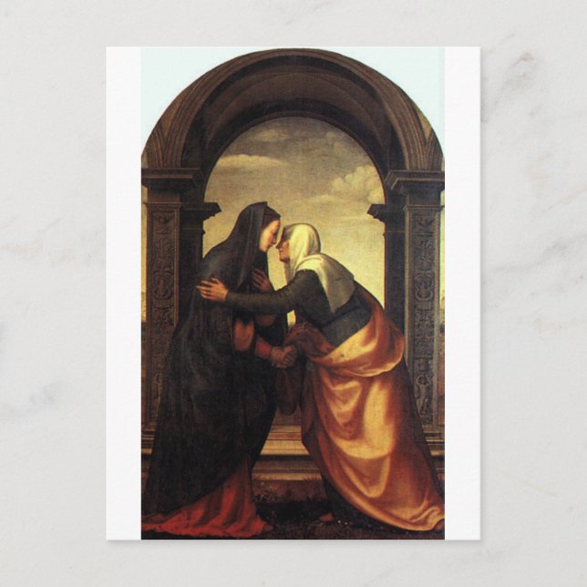 Die Heimsuchung Postkarte (Vorderseite)