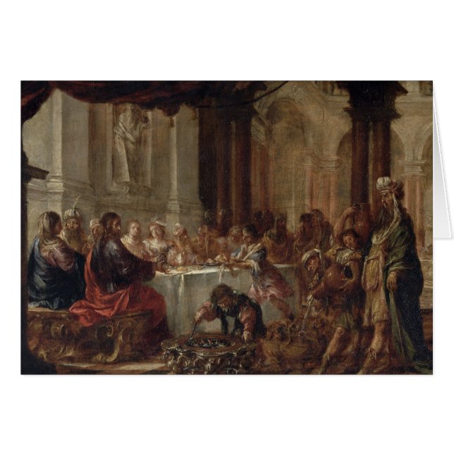 Die Heirat bei Cana, 1660 (Vorderseite (Horizontal))