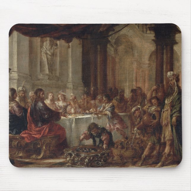 Die Heirat bei Cana, 1660 Mousepad (Vorne)