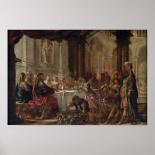 Die Heirat bei Cana, 1660 Poster