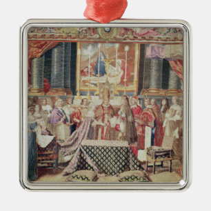 Die Heirat des Königs Silbernes Ornament