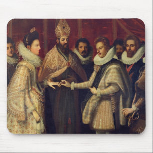 Die Heirat von Catherine de Medici Mousepad