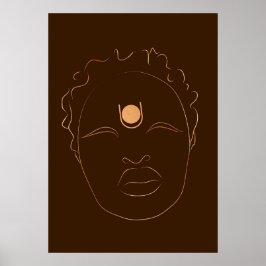 Die Heirophische Wandkunst Poster