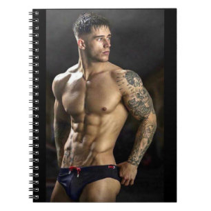 Die heißesten Hunken auf dem Planeten! Zeit für Gl Notizblock