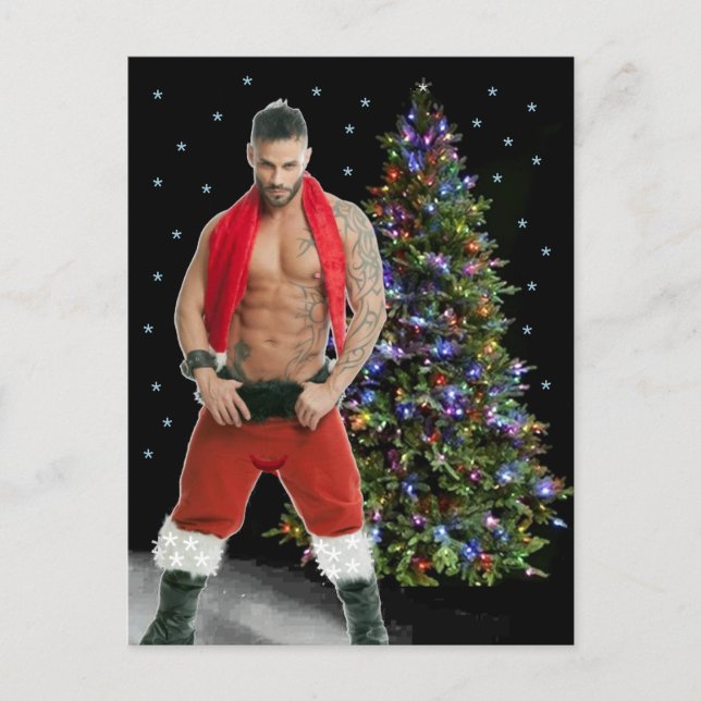 Die heißesten Hunks auf dem Planeten! Zeit für Gle Postkarte (Vorderseite)