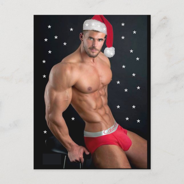 Die heißesten Hunks auf dem Planeten! Zeit für Gle Postkarte (Vorderseite)