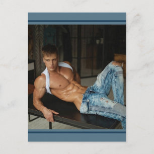 Die heißesten Hunks auf dem Planeten! Zeit für Gle Postkarte