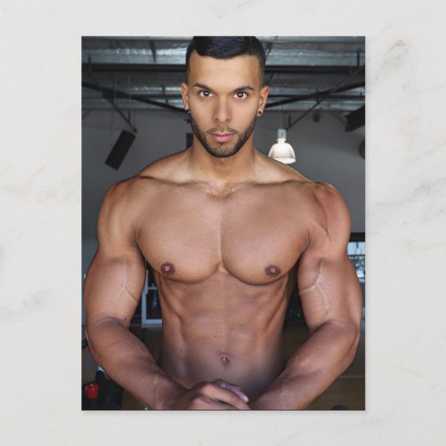 Die heißesten Hunks auf dem Planeten! Zeit für Gle Postkarte (Vorderseite)