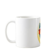DIE HEIZUNG - Frische Abzeichen-Tasse mit Retro St