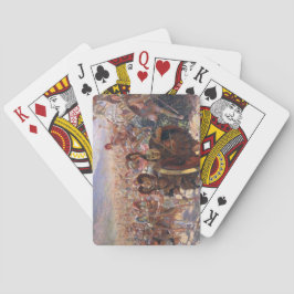 Die Helden der Schlacht von Marathon (Rochegrosse) Spielkarten