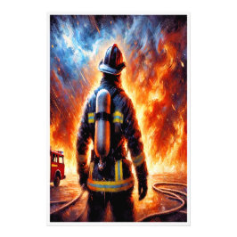 Die Helden segnen Fotodruck