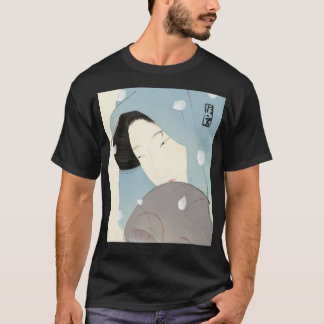 Die Heldin Umekawa im Schnee Kitano Tsunetomi T-Shirt