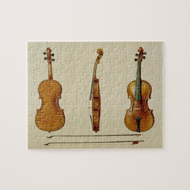 Die Hellier Violine hergestellt von Antonio Puzzle (Horizontal)