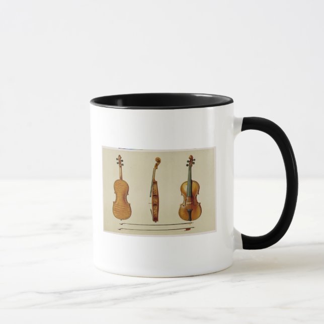 Die Hellier Violine hergestellt von Antonio Tasse (Rechts)