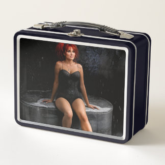 Die hellste Stelle Metall-Lunchbox Metall Brotdose