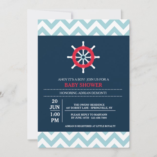 Die Helm-Einladung Einladung (Vorderseite)