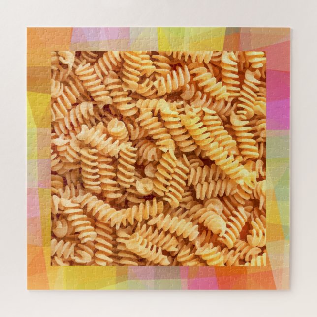 Die Herausforderung des italienischen Pasta-Muster Puzzle (Horizontal)
