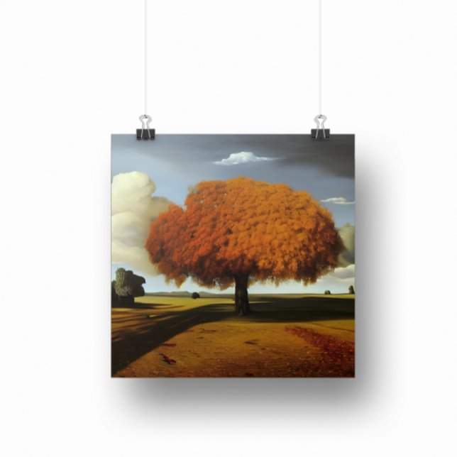 Die Herbstecke ist eine Art Surreal Poster (Von Creator hochgeladen)