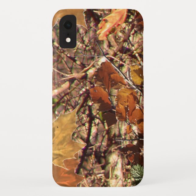 Die Herbstfarben von Jägern in Camouflage Case-Mate iPhone Hülle (Rückseite)