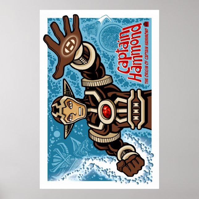 Die Herkunft von Captain Hammond Poster (Vorne)