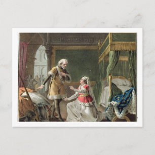 Die heroische Hingabe des Marguerite der Provence Postkarte