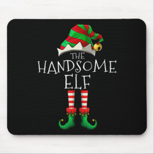 Die herrliche Weihnachtsfamilie der Elf, die zu We Mousepad