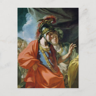 Die Herrschaft Alexander des Großen Postkarte