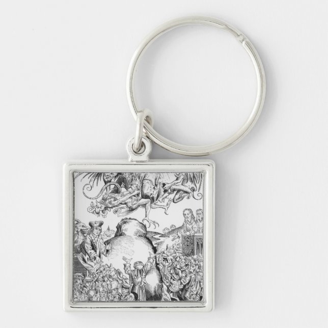 Die Herrschaft des Antichristen Schlüsselanhänger (Vorne)